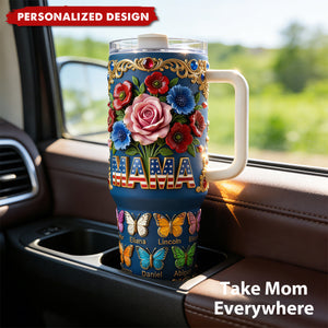 Personalized USA Grandma Mama Tumbler-Gifts For Grandma and Mama