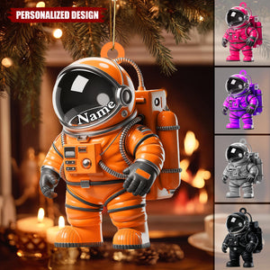 Personalized Astronaut Christmas Ornament-Gift For Astronaut Lover