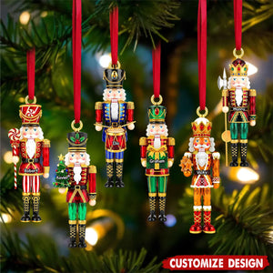 Personalized Nutcracker Christmas Ornament