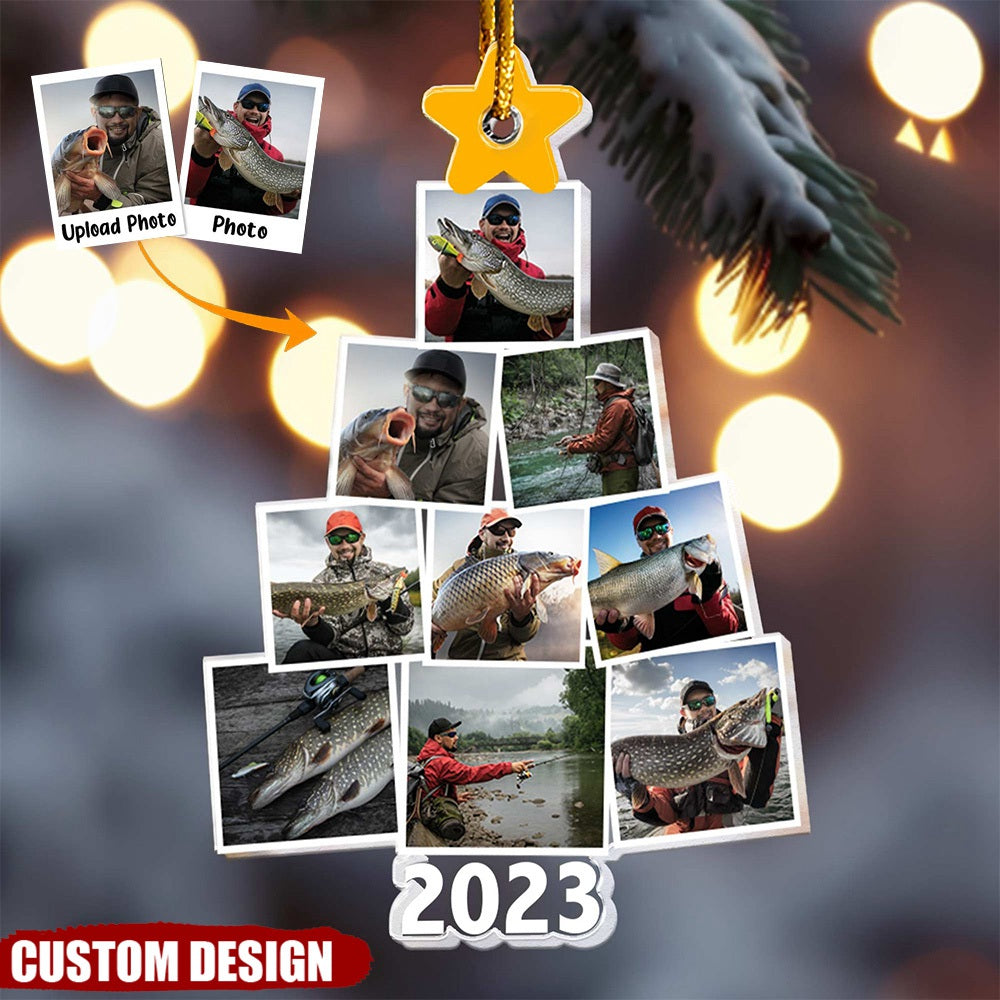 2023 New Release-Photo Tree Christmas Acrylic Ornament