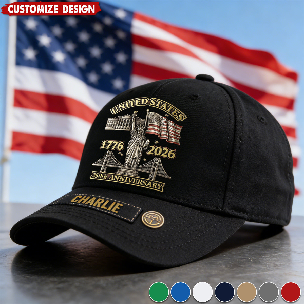 250th Anniversary - Personalized Classic Cap