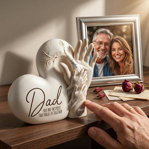 Dad You Are The Piece That Holds Us Together - Personalized Acrylic Plaque