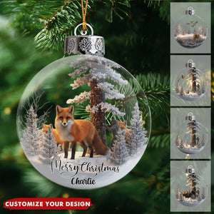 Christmas Gift For Hunters - Personalized Hunting Ornament
