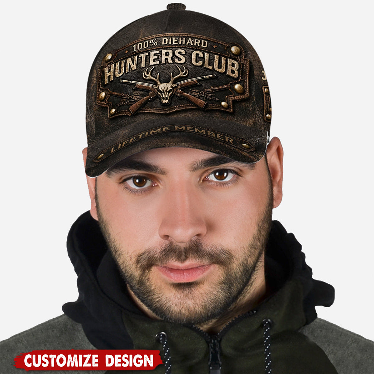 Personalized Old Hunter Club Classic Cap - Gift For Hunting Enthusiast