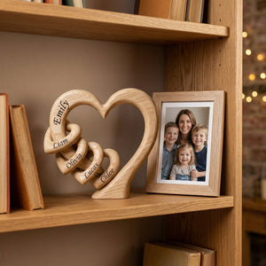 Personalized Family Heart Acrylic Plaque-Gifts For Mother's Day