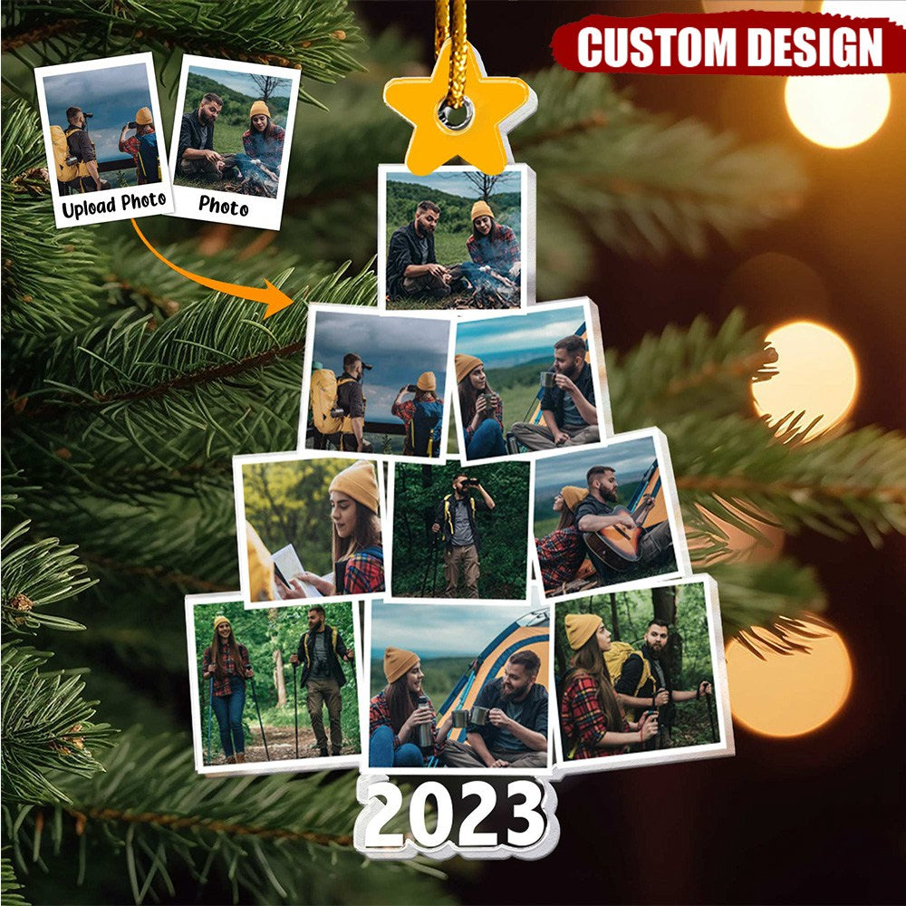2023 New Release-Photo Tree Christmas Acrylic Ornament