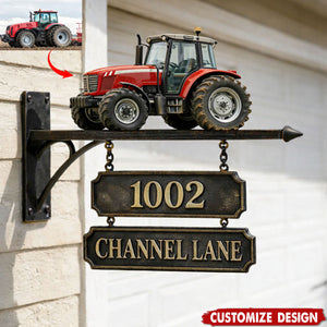 Personalized car photo themed doorplates