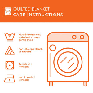 Sleepy German Shepherd Quilted Blanket