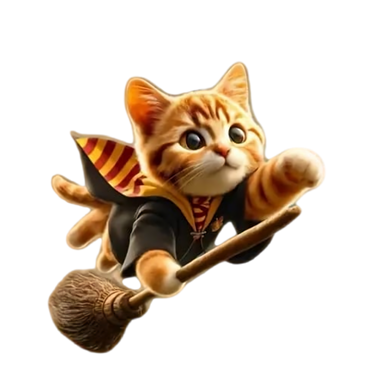 Magic Cat-Halloween Gifts For Cat Lovers Car Ornament