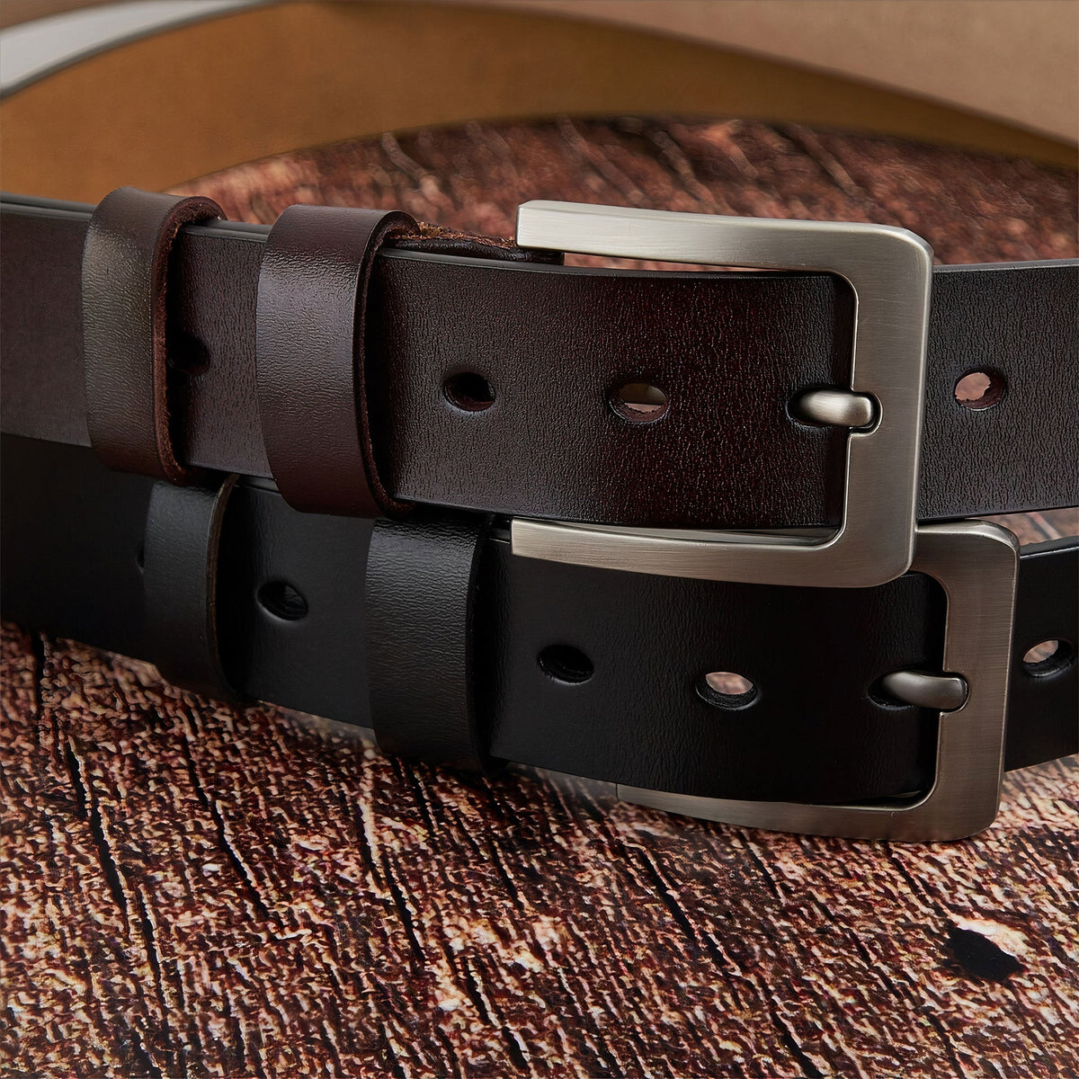 Congrats On Being My Husband You Lucky Guy- Personalized Engraved Leather Belt