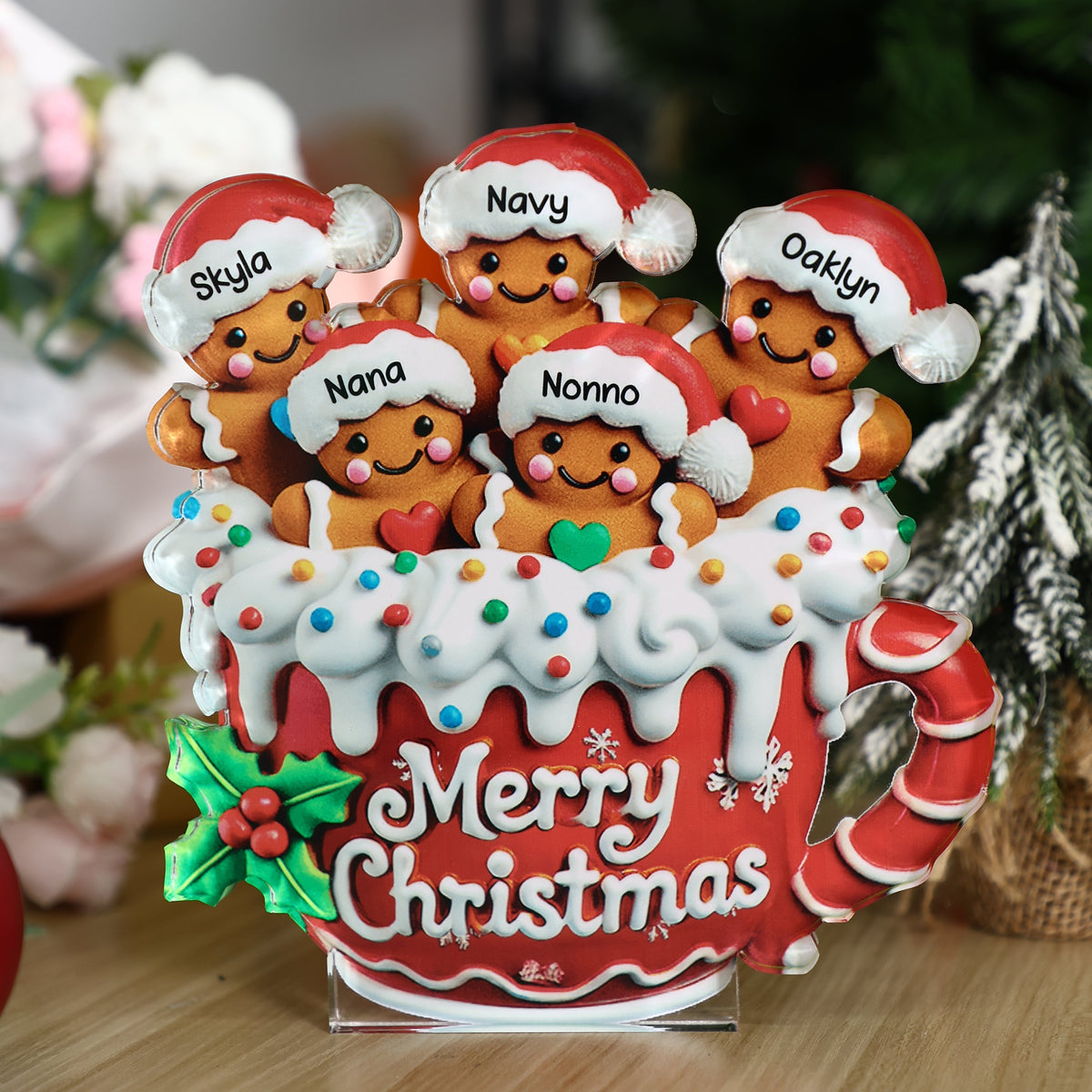 Personalized Family Acrylic Plaque - Gift For Your Family