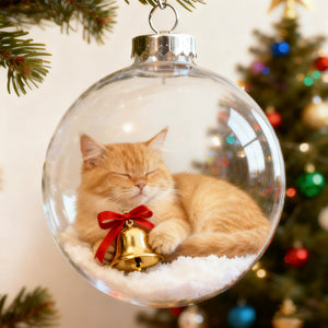Cute Cat Christmas Ornaments