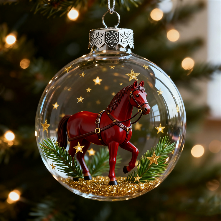 Equestrian Magic for Your Tree - Horse Christmas Ornament