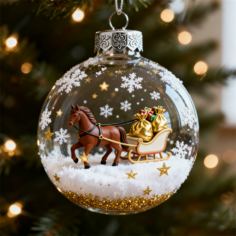 Equestrian Magic for Your Tree - Horse Christmas Ornament