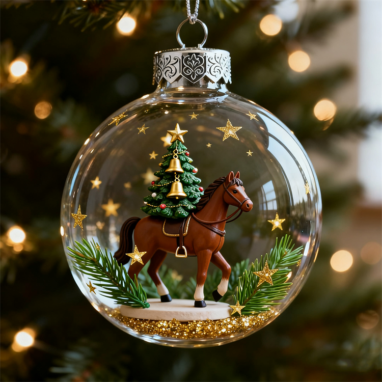 Equestrian Magic for Your Tree - Horse Christmas Ornament