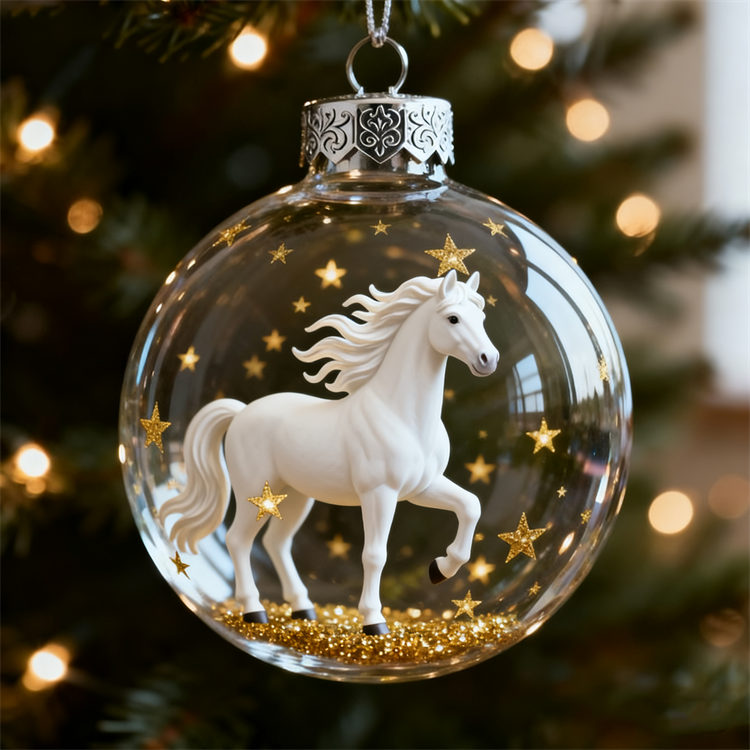 Equestrian Magic for Your Tree - Horse Christmas Ornament