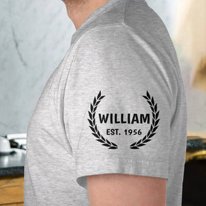 Personalized Dual Print Classic Tee, Please Be Patient With Me Design, Creative Gift for Retro Humor Fans