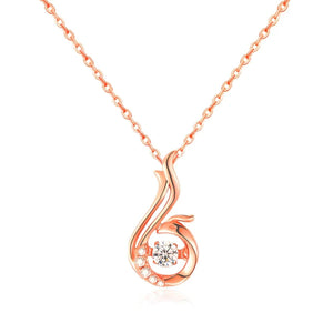 Tough As F*ck Phoenix Dancing Necklace