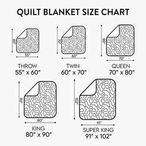 Dreaming Labrador Snuggle Quilted Blanket