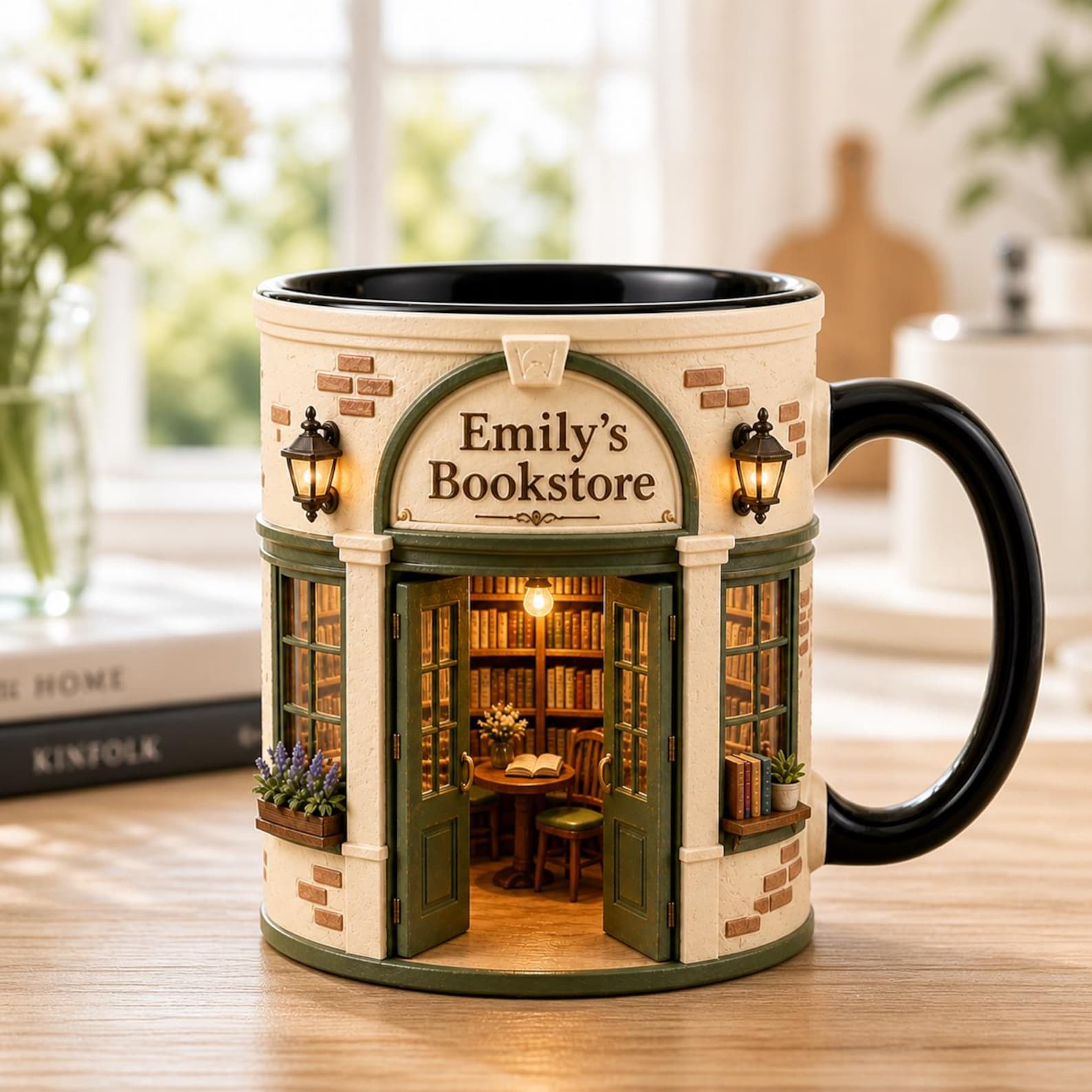 Personalized Bookstore Mug-Gift For Book Lover