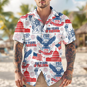 250 Years Of Freedom America Hawaii Shirt
