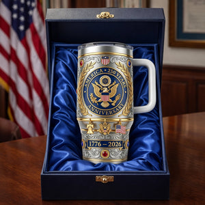 USA 250th Anniversary 40oz Tumbler – Gifts For Patriots
