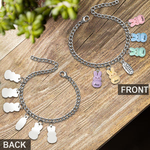 Grandma's kids- Personalized Grandma Bracelet With Charms