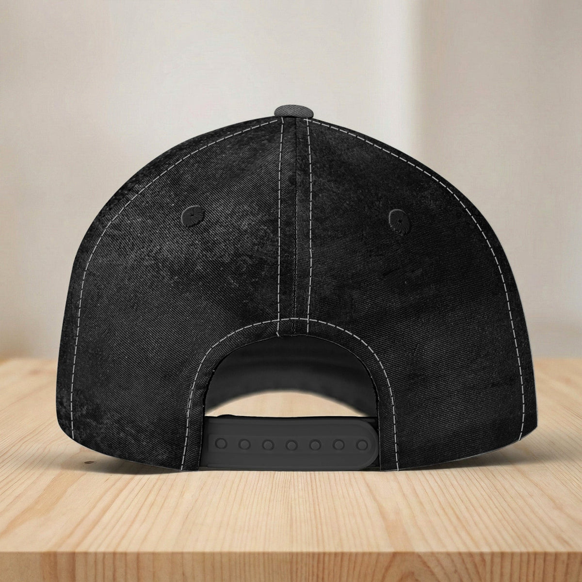 Father's Day Gifts, Best Dad Ever - Metal Style Print - Personalized Cap