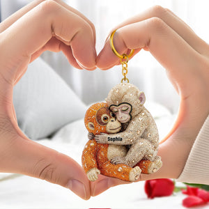 Monkey Punch Viral Keychain - Trendy Gift