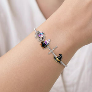 Love Wizard - Personalized Wizard Adjustable Charm Bracelet