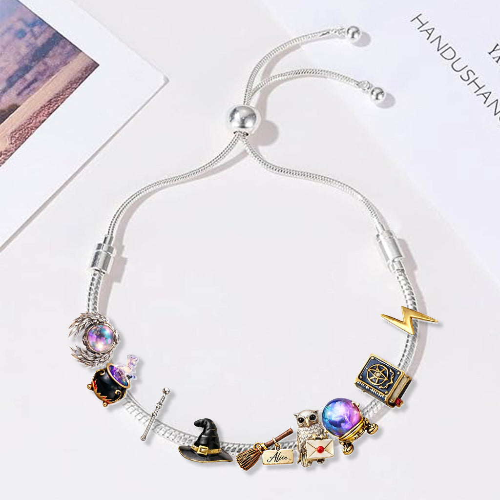 Love Wizard - Personalized Wizard Adjustable Charm Bracelet