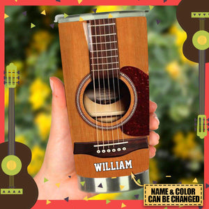 Personalized Guitar Tumbler - Gifts For Guitar Lovers