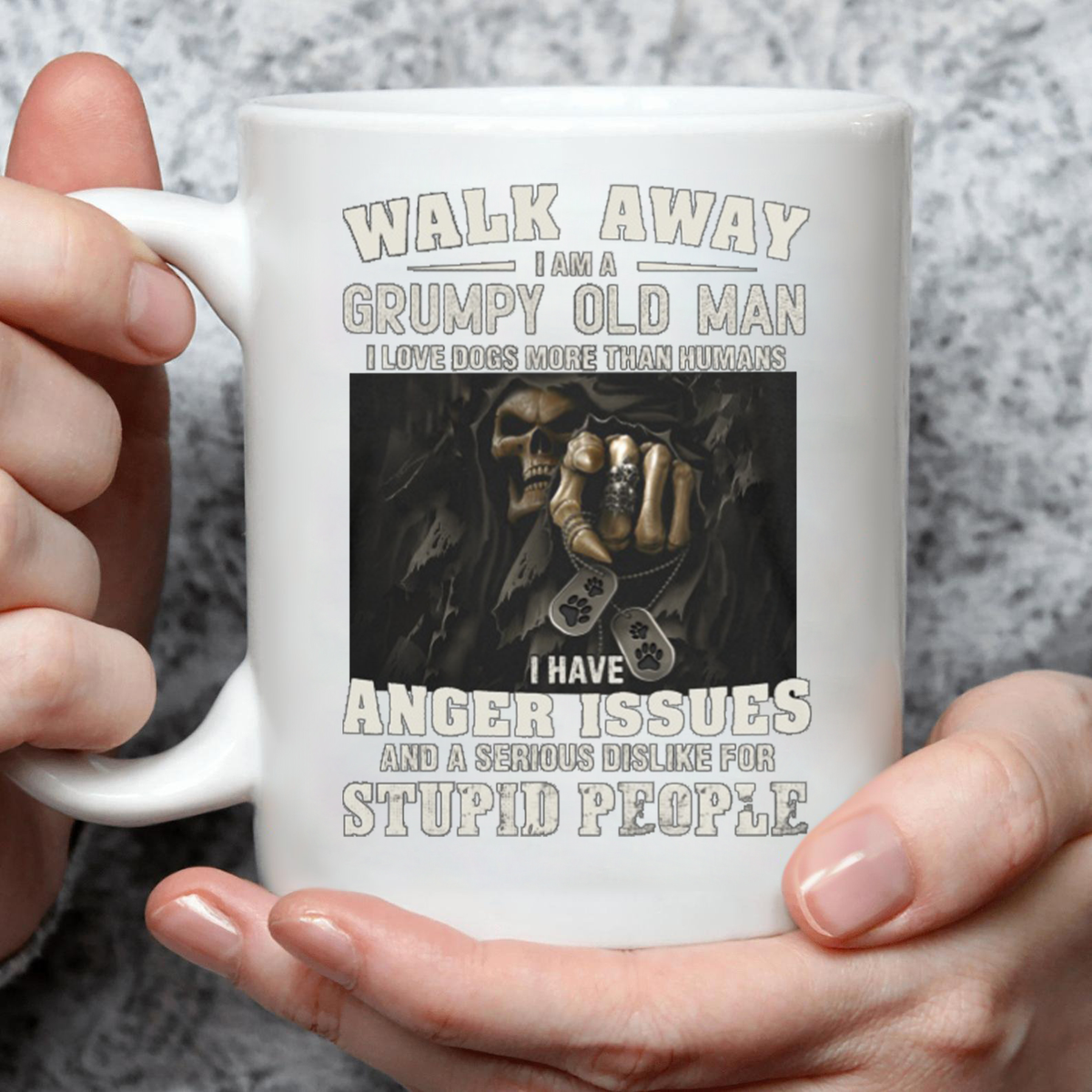 old DOg DAd Coffee Mug
