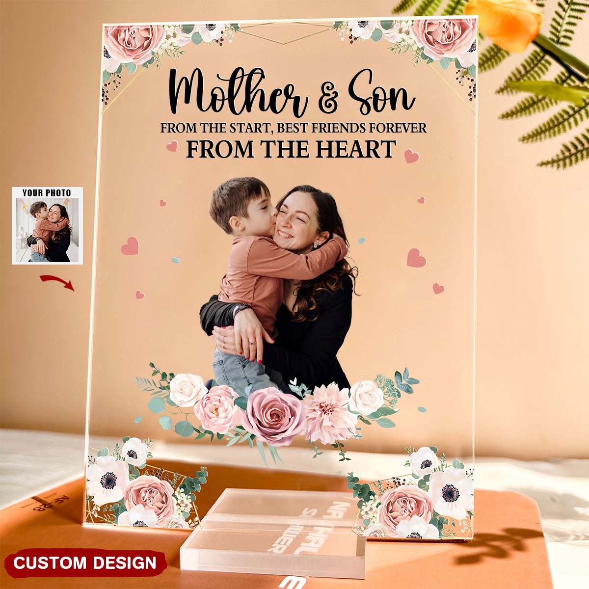 Love Between Mother And Daughter Is Forever - Personalized Acrylic Pho ...