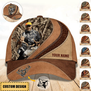 Personalized Name And Photo Hunting Classic Cap