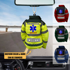 Personalized Paramedic Uniform Hangings Ornament