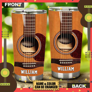Personalized Guitar Tumbler - Gifts For Guitar Lovers