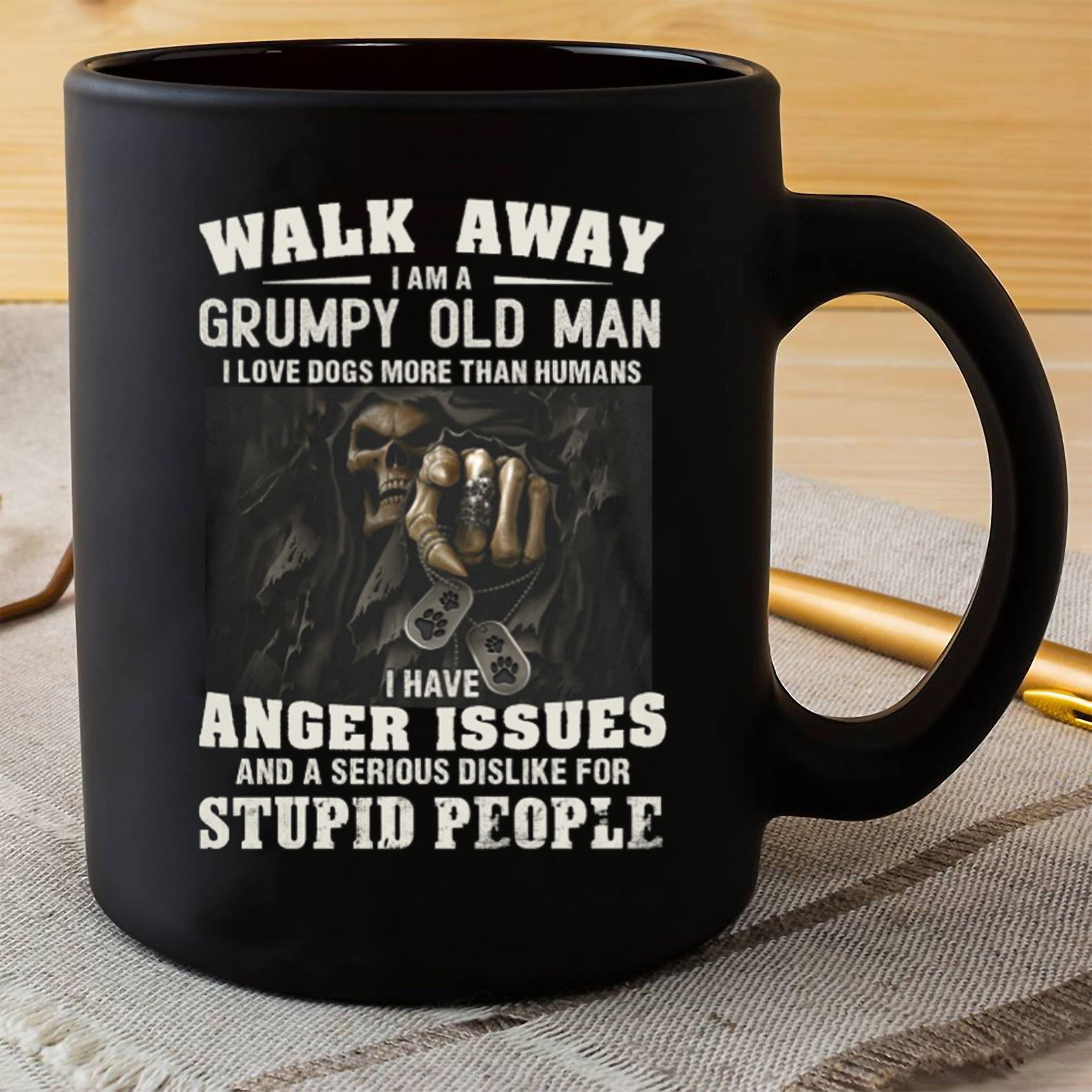 old DOg DAd Coffee Mug