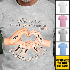 This Is Us - Personalized Shirt